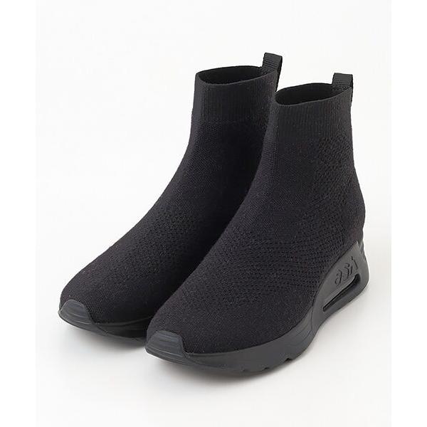 L'EQUIPE / レキップ ☆L'EQUIPE ×ASH ニットハイカットスニーカー