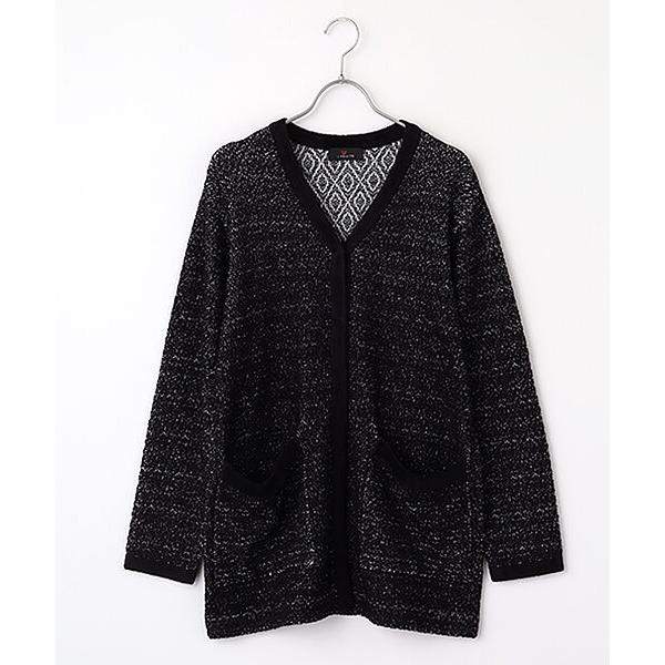 L'EQUIPE / レキップ モールジャガードカーディガン