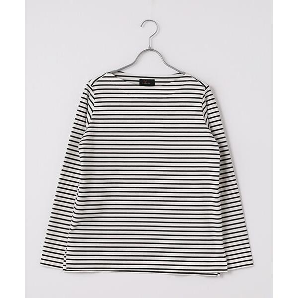 L'EQUIPE / レキップ コットン天竺ボーダーカットソー