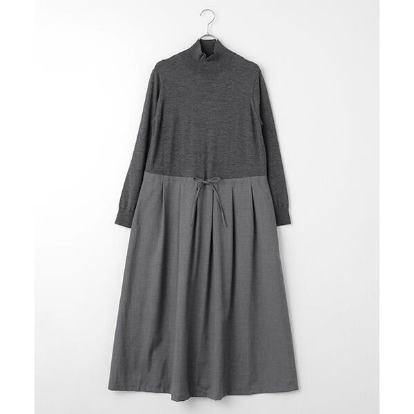 L'EQUIPE / レキップ ウール梳毛＆ウール混トロピカルワンピース