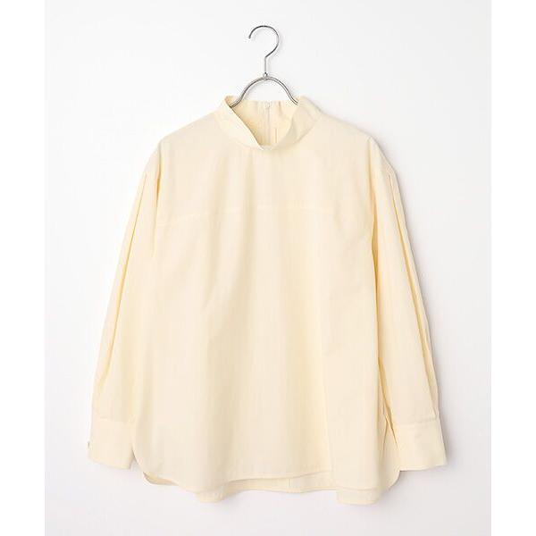 L'EQUIPE / レキップ オーガニックタイプライターブラウス