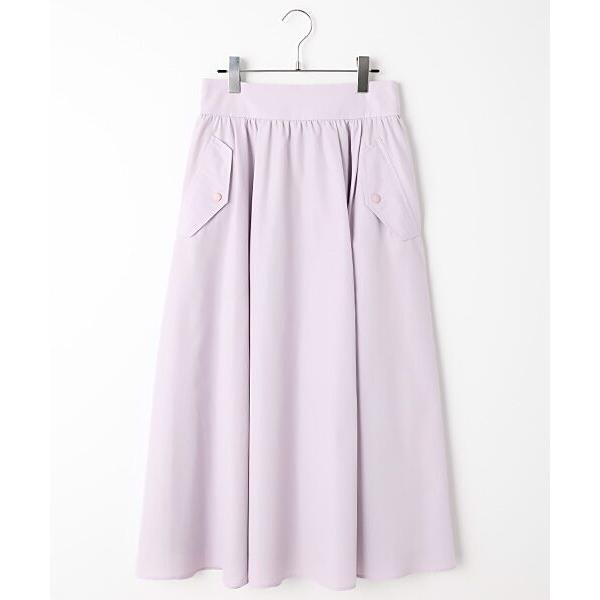 MOGA / モガ ［STORY 2024年1月号掲載商品］ブライトタフタミリタリーギャザースカート