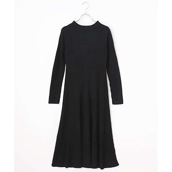 MOGA / モガ SEMI梳毛リブニットワンピース