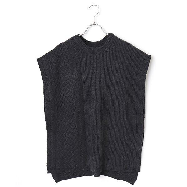 MOGA / モガ ミックスゲージニットベスト