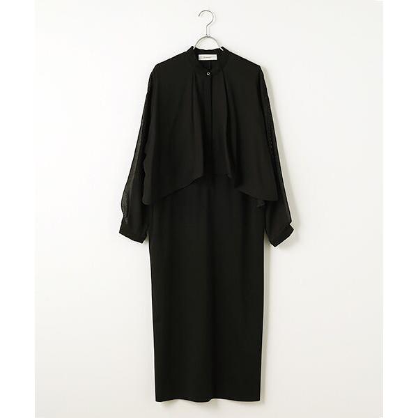 MOGA / モガ feerique メッシュ×ジャージドッキングワンピース