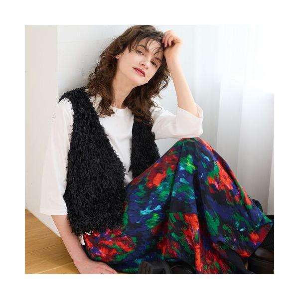 R-ISM / リズム 【洗える】フェザーニットファンシーベスト