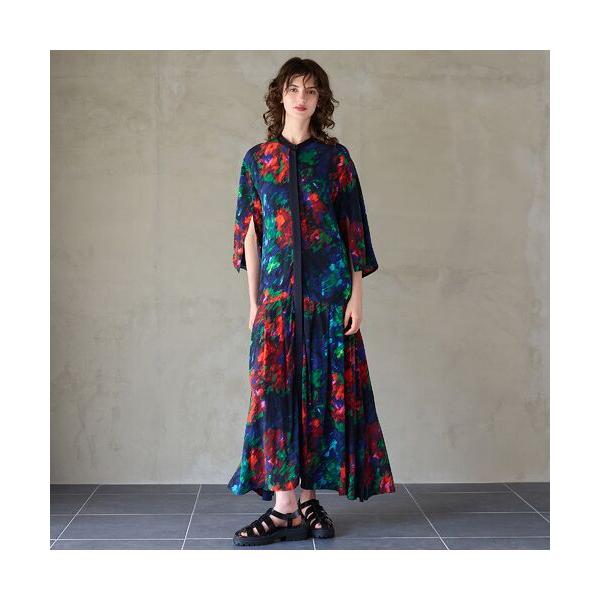 R-ISM / リズム 【IMPORT PRINT】プリントシャツワンピース