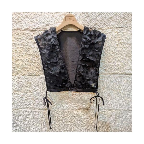 R-ISM / リズム 【洗える】ドットモチーフチュールベスト