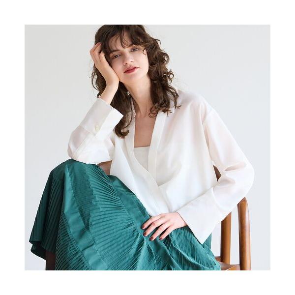 R-ISM / リズム 【洗える】シアーカシュクールシャツ