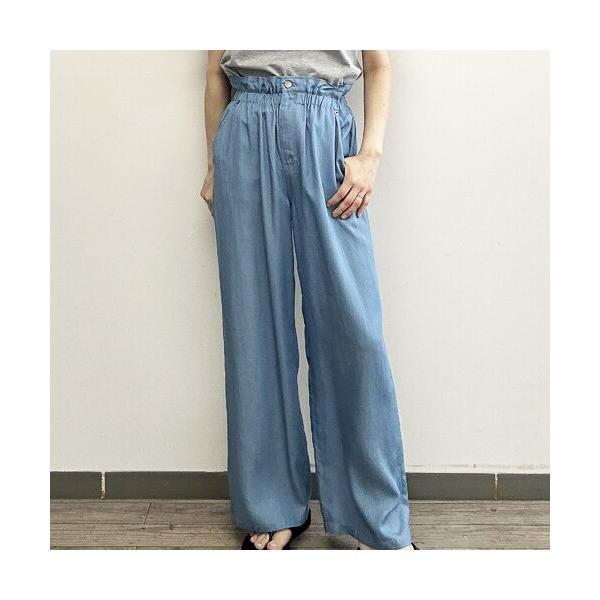 R-ISM / リズム 【セットアップ対応・洗える・S/M/Lサイズ】シャンブレーデニムトラウザー