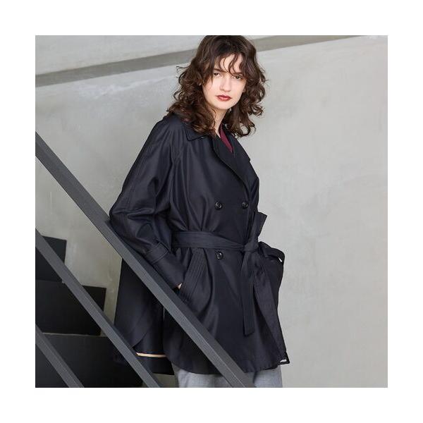 R-ISM / リズム 【撥水加工】ケープショートトレンチ