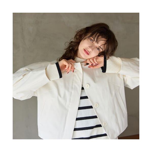 R-ISM / リズム 【防風・着ぶくれしない】薄ダウンコクーンスリーブジャケット