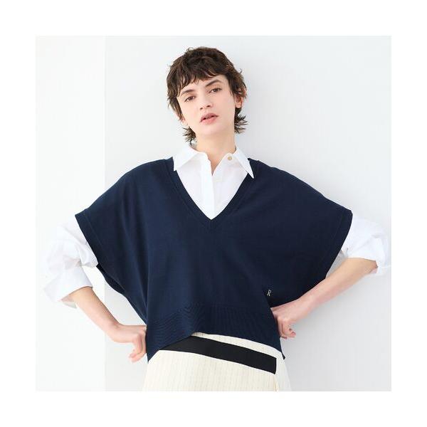 R-ISM / リズム 【吸湿】ドロップショルダーニットベスト