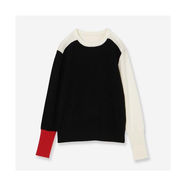 R-ISM / リズム 【カシミヤ100%】カラーブロックニット