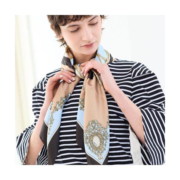 R-ISM / リズム 【イタリア製・トレンドアイテム】ウォッチ柄スカーフ