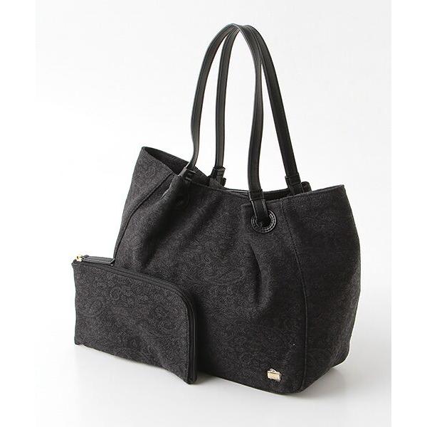 LA BAGAGERIE / ラ バガジェリー 【DEVEAUX】ペイズリーナチュラルミニトート