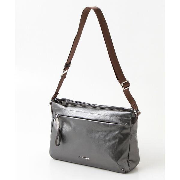 LA BAGAGERIE / ラ バガジェリー コーティングキャンバス ショルダーバッグ