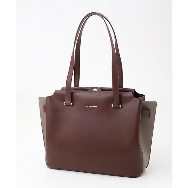 LA BAGAGERIE / ラ バガジェリー コンビカラーA4トートバッグ