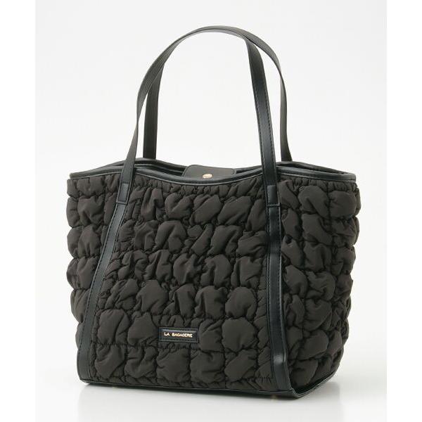 LA BAGAGERIE / ラ バガジェリー ポップコーンキルト2WAYトート Mサイズ