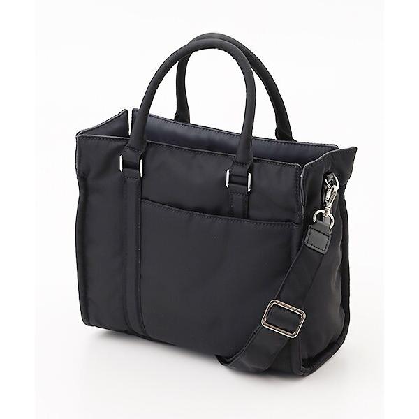 Y'SACCS / イザック ツイルナイロン　スクエアトート　Sサイズ