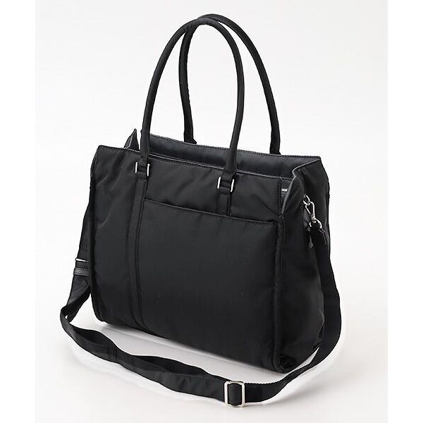 Y'SACCS / イザック 【ムック本掲載】ツイルナイロン　スクエアトート　Mサイズ