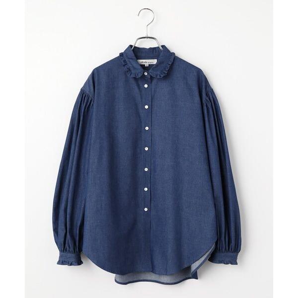 Bilitis dix-sept ans / ビリティス Denim Shirt Blouse