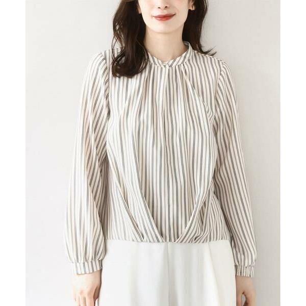 OFUON / オフオン フロントタックデザインブラウス/洗える/WEB限定