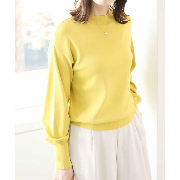 OFUON / オフオン ハイネックハイゲージニット/洗える/WEB限定サイズあり