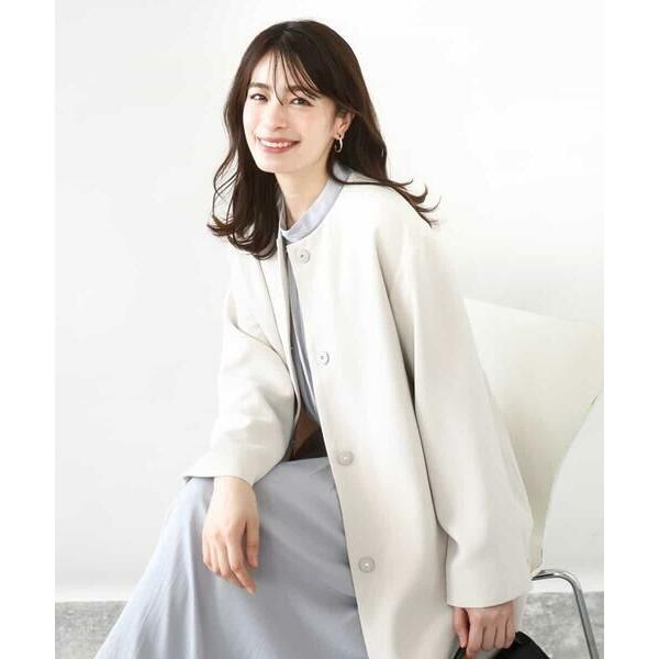 OFUON / オフオン ベーシックノーカラーコート/洗える/WEB限定