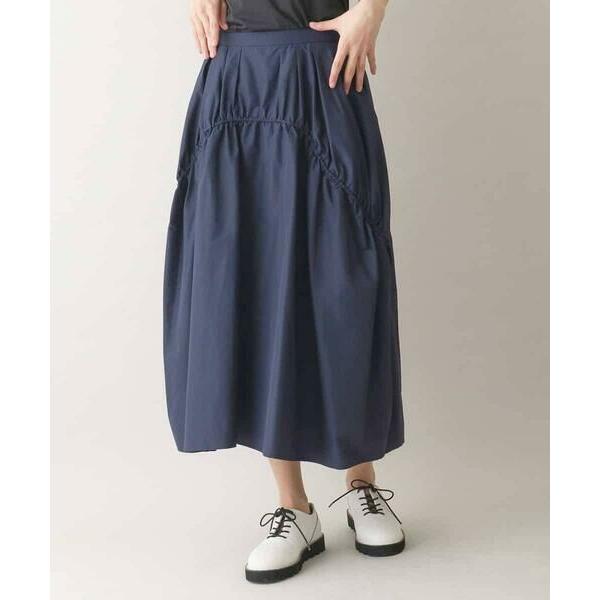 HIROKO KOSHINO / ヒロココシノ ドロストカーブラインスカート