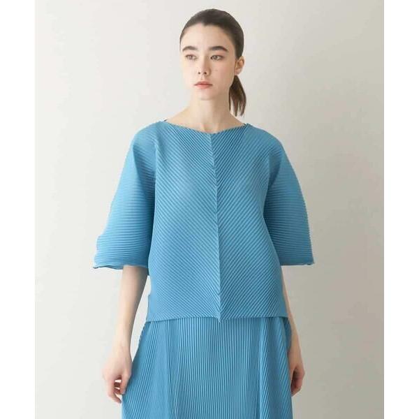 HIROKO KOSHINO / ヒロココシノ 立体プリーツデザインブラウス/洗える