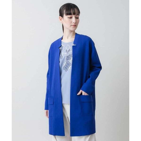 HIROKO KOSHINO / ヒロココシノ デザインカラーニットジャケット