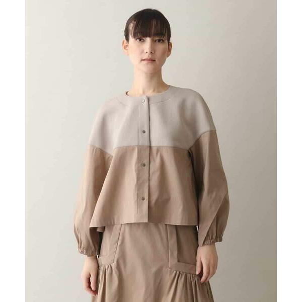 HIROKO KOSHINO / ヒロココシノ ダンボールジョイントデザインブルゾン /日本製