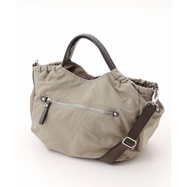 MONICA / モニカ 【MONICA】サイドギャザー2WAYトートバッグ Mサイズ