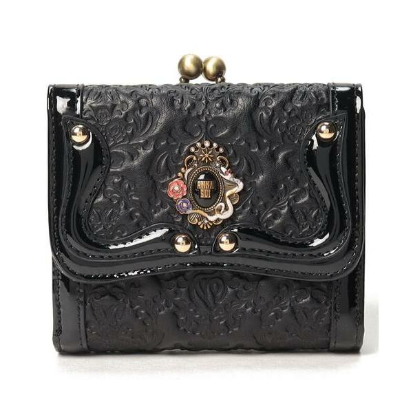 ANNA SUI / アナスイ セルパン 二つ折り口金財布 レッド