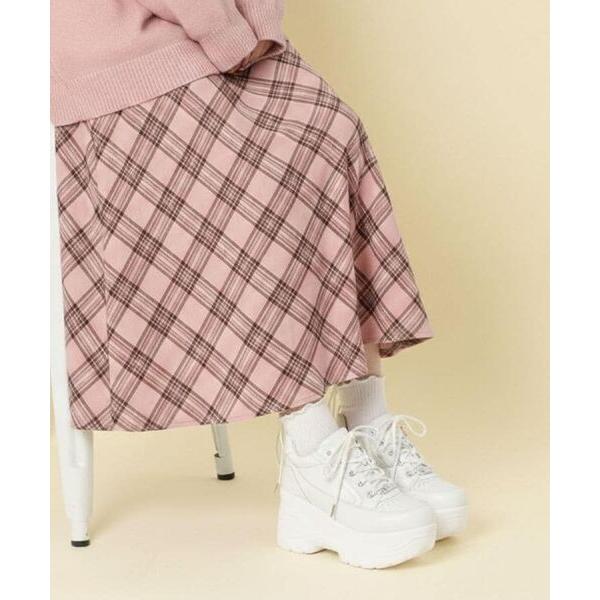 ESPERANZA / エスペランサ ＜脱ぎ履きしやすい＞ファスナー付厚底スニーカー