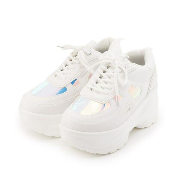 ESPERANZA / エスペランサ 厚底ハートオーロラスニーカー