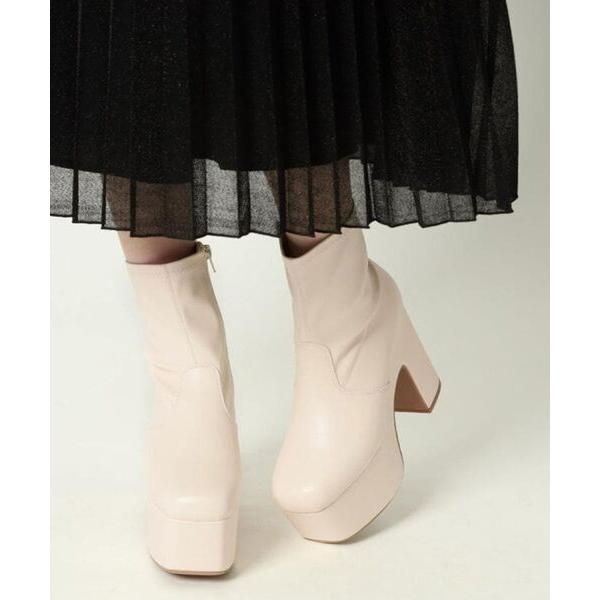 ESPERANZA / エスペランサ 【新色追加】スクエアヒールストレッチブーツ