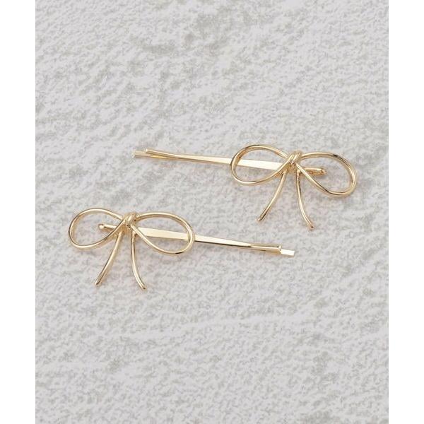 ESPERANZA / エスペランサ リボンモチーフSETヘアピン  2個セット アメピン