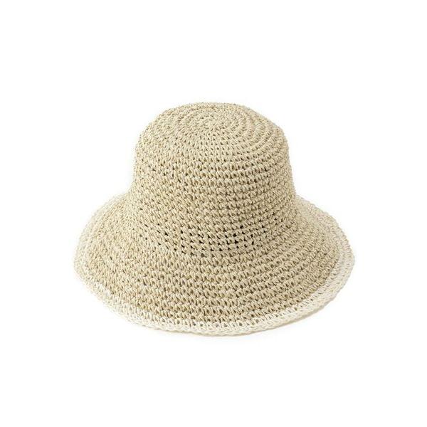 ESPERANZA / エスペランサ ライン細編みペーパーハット