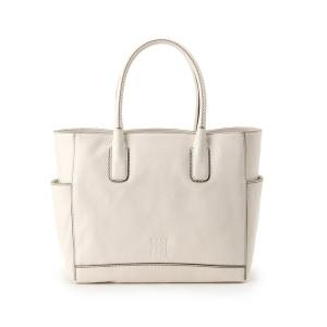 美品　ヒロフ　フィオーレ　レザー　トートバッグ　ベージュ　本革 HIROFU（ヒロフ）の「◇【フィオーレ】レザートートバッグ S 本革 ミニ