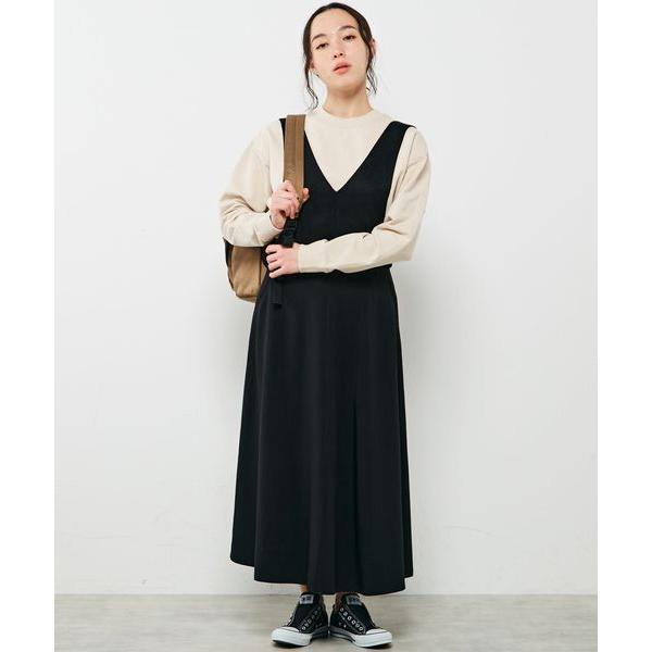 LOGEMENT DE CLAIRE / ロジュモンドクレール 【フェイクスエードと異素材の切り替え...