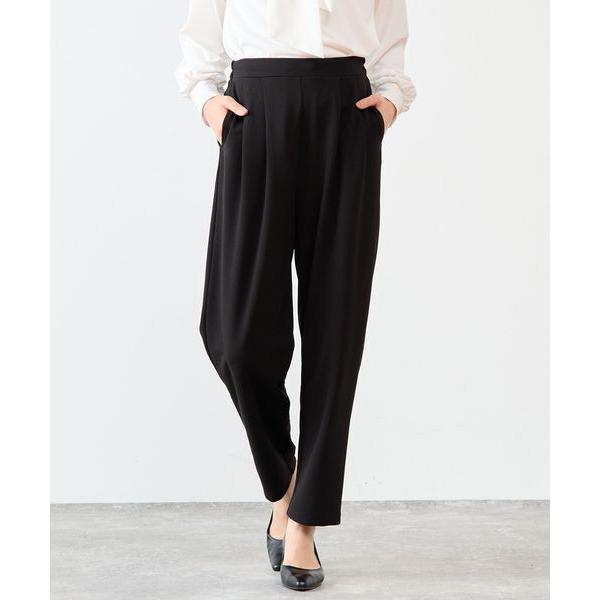 LOGEMENT DE CLAIRE / ロジュモンドクレール 【noir】カットジョーゼット2タッ...