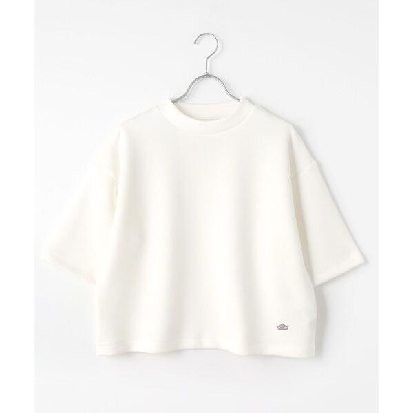 LOGEMENT DE CLAIRE / ロジュモンドクレール モックネック５分袖プルオーバー