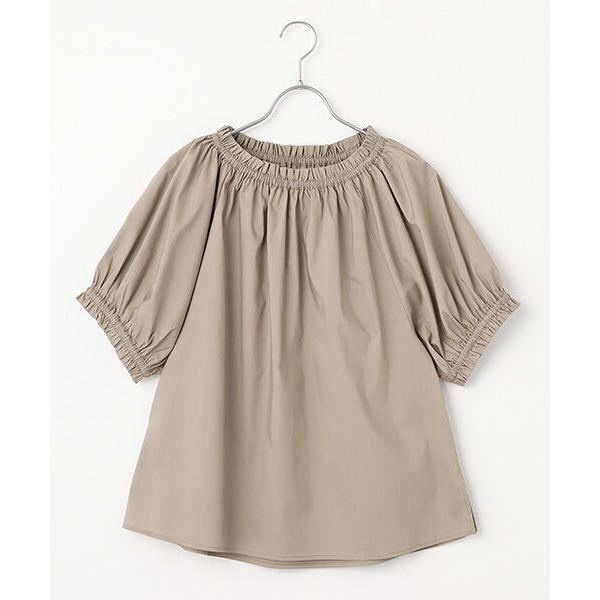 LOGEMENT DE CLAIRE / ロジュモンドクレール ボートネックフリルブラウス