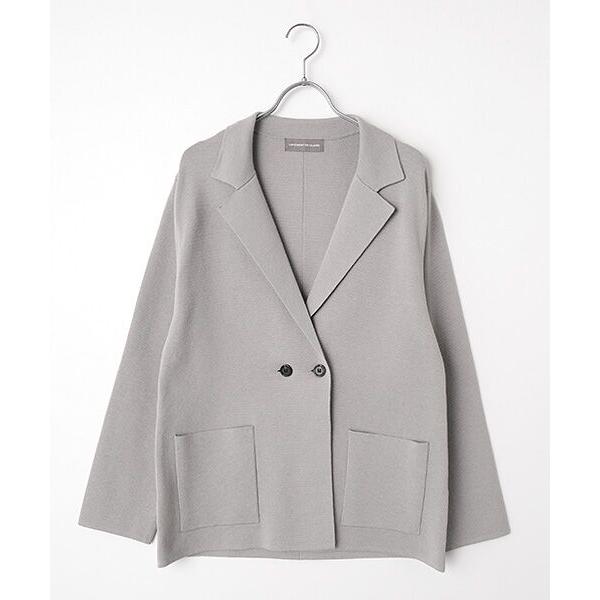 LOGEMENT DE CLAIRE / ロジュモンドクレール テーラードニットジャケット