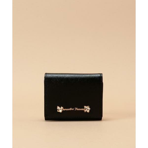 Samantha Thavasa / サマンサタバサ ラメレザービジュー ミニ財布