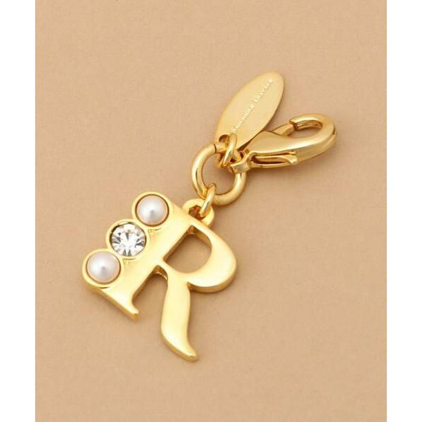 Samantha Thavasa / サマンサタバサ ビジューイニシャル ファスナーチャーム R