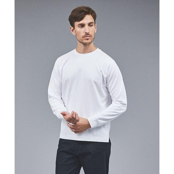 DESIGNWORKS / デザインワークス 【超度詰】微起毛 スムース クルーネック ロングＴシャ...