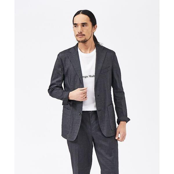 DESIGNWORKS / デザインワークス ノルマンディリネン ストレッチジャケット